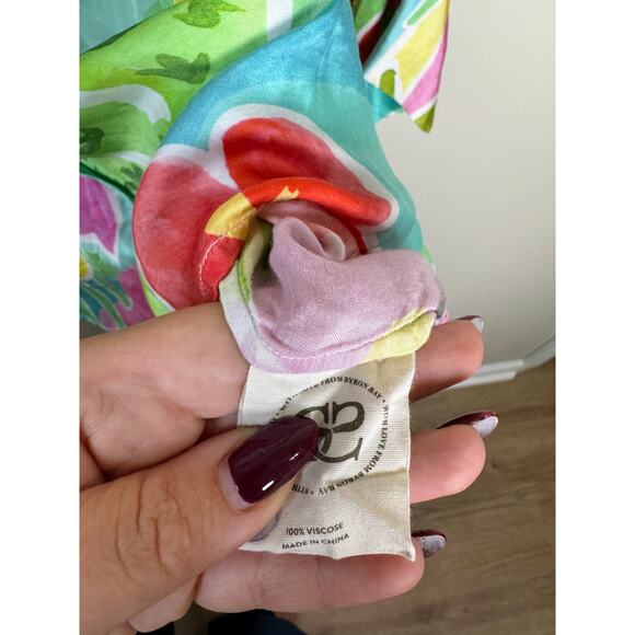 NEW Spell Spell & The Gypsy Collective Margi Beach Multi Top Size Medium - Picture 7 of 7